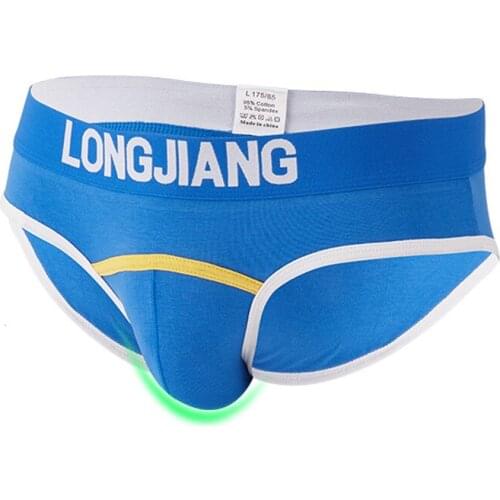Men Underwear Briefs Slip Cotton Shorts Cueca Gay Men Underwear Sexy Male Panties Breathable U Pouch Penis Underwear