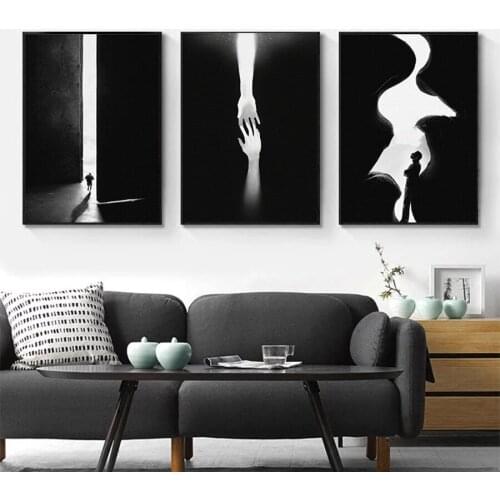 Lovers abstract art 3pcs DIY diamond embroidery black white pictures diy 5d diamond painting Cross Stitch kits mosaic rhinestone