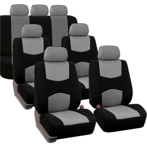 New style Sandwich Bucket Car Seat Covers Fit Most Car Truck Suv or Van Airbags Compatible Seat Cover