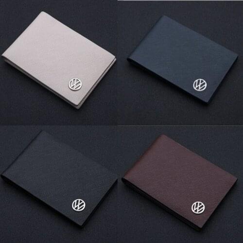 2021 High-grade Drivers License Leather Passport Cover Langyi Credit Id Card Holder Tarjetero Porte Monnaie Femme For Vw Cn
