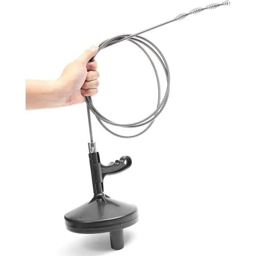 Sink Pipe Drain Cleaner Unblocker Auger Unblock Plunger with 5M Snake Cable Bathroom Dredging Tool Cleaning Sewer Brush