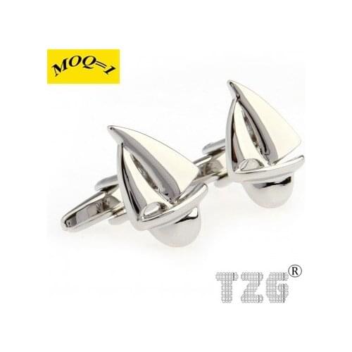 Sail Boat Yacht Cufflink Cuff Link 1 Pair Free Shipping Promotion
