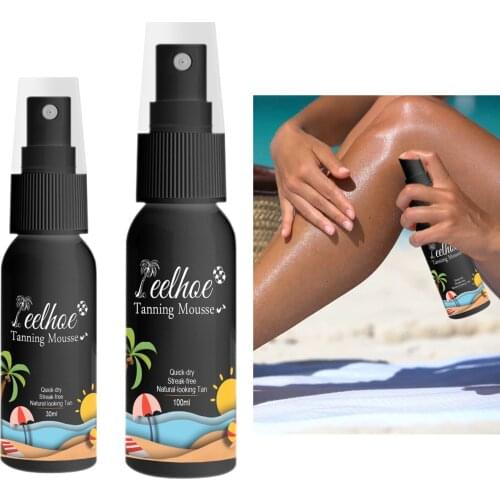Premium Natural Body Bronze Sunless Self Tanning Spray Self Tanners Mousse Self Tanner DIY Sunless Tanning for Women