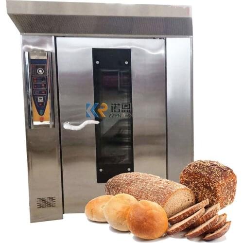 Professional Baking Equipment 12 Tray Commercial Rotary Oven Bakery Pizza Oven Machine
