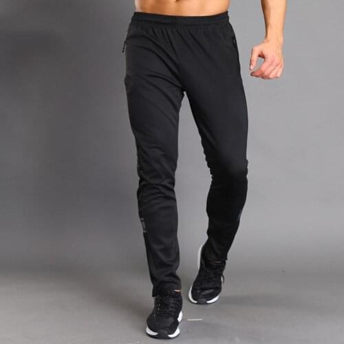 Pants Summer Men Breathable Elastic Waist Long Pants Running Gym Exercise Sweatpants