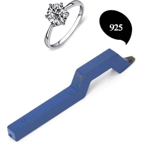 Steel Curved Stamp Tool Jewelry Ring Marking Punch Ring Bracelet Watch For 925 J78F