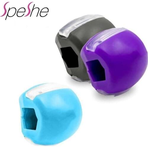 Chin Lifting JawLine Exerciser Ball Facial Jaw Muscle Toner Trainer Anti Wrinkle Face Double Slimmer Jawline Exercise Simulator