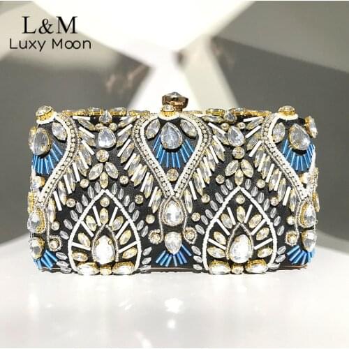 Women Wedding Clutch Bag Diamond Luxury Purse And Handbag Designer Evening Bag Rhinestone Small Party Wallet Sac Femme X430H