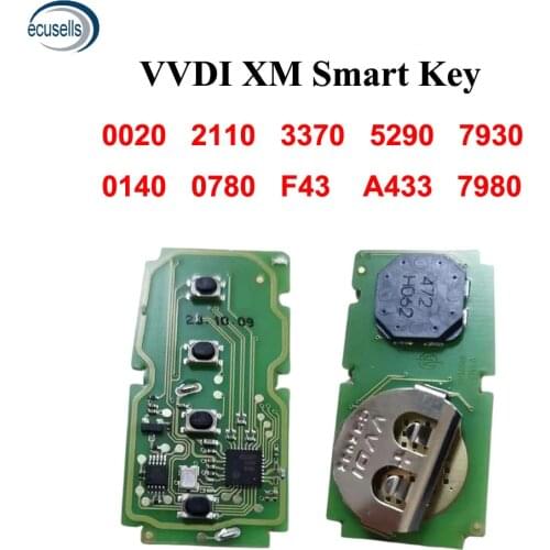 Xhorse VVDI XM Smart Key Universal Remote Control Circuit Board For Toyota 8A for KEY TOOL Max Plus VVDI2 Support Reuse
