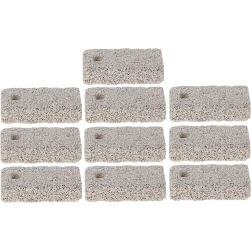 10pcs Parrot Hamster Teeth Grinding Toys Birds Squirrel Calcium Stone
