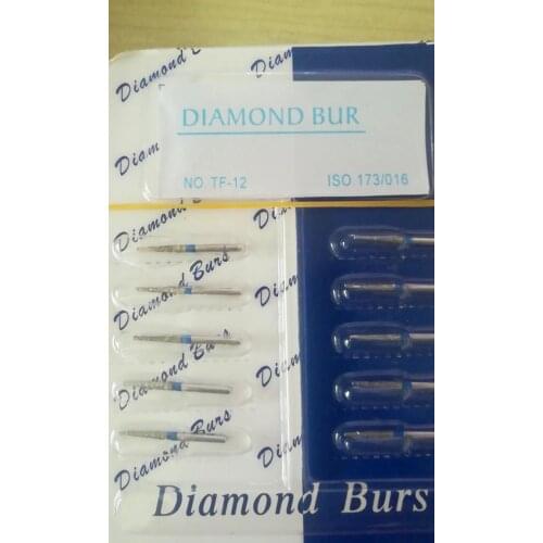 10 pcs Dental diamond bur dental material FG burs for dental handpiece 1.6mm