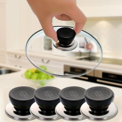 4Pcs Universal Kitchen Replacement Cookware Pot Pan Lid Hand Grip Knob Handle Cover Pan Lid Handle Kitchen Accessories