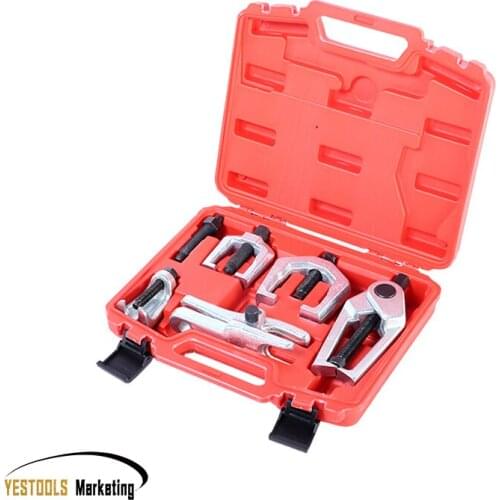 5Pcs Ball Joint Separator Arm Puller Remover Ball Extractor Front End Service Tool Kit Multi-function Auto Maintenance Tool Set