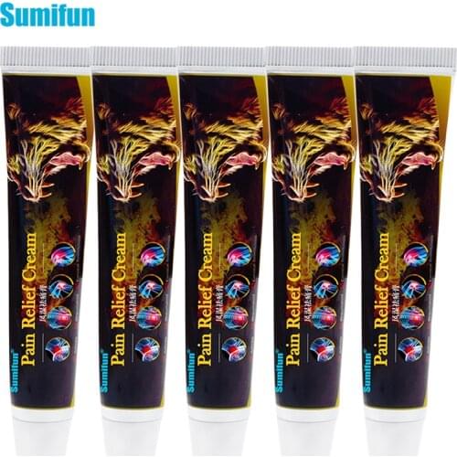 5pcs Tiger Balm Joint Pain Relief Cream Analgesic Ointment For Rheumatoid Arthritis Muscle Rub Back Herbal Medical Plaster D3462