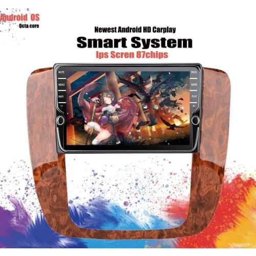 8'' IPS Screen Car Radio gps navi system Video audio player For GMC Yukon 2008 2013 with carplay 4G LTE WIFI BT5.0 PC Tablet