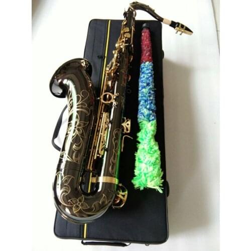 Free Shipping Music Fancier Club Tenor Saxophone Black Nickel Professional Tenor Sax With Case Reeds Neck Mouthpiece