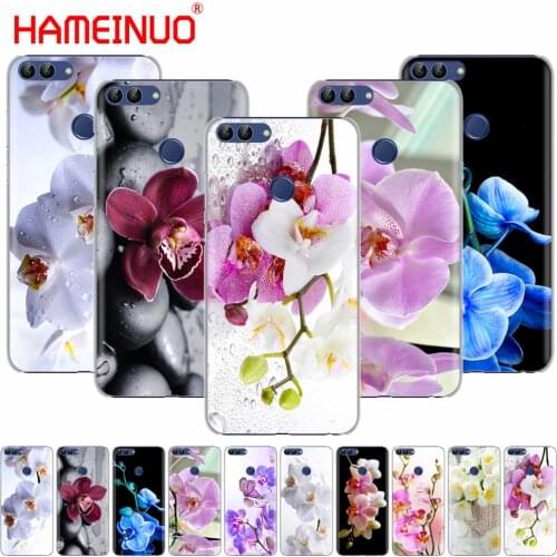 HAMEINUO Orchid Flowers Colorful cell phone Cover Case for huawei Honor Y5 7C Y625 Y635 Y6 Y7 Y9 2017 2018 Prime PRO