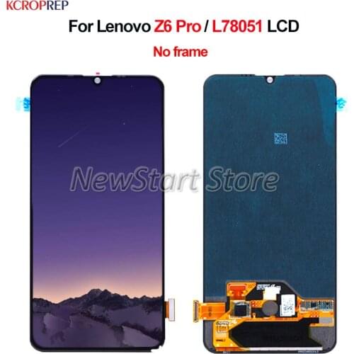 For Lenovo Z6 Pro LCD Display Touch Screen Digitizer Assembly For Lenovo Z6Pro L78051 lcd Replacement Accessory 100% Tested