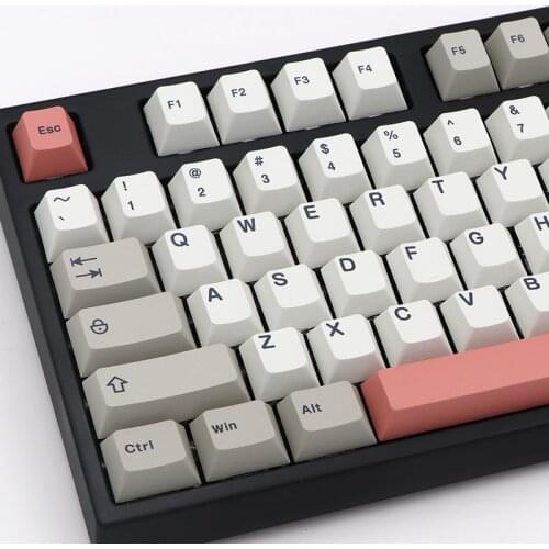 Keypro Retro 9009 Cherry profile Dye Sub Keycap Set thick PBT Mechanical keyboard gh60 dz60 kbd75 tada68 87 104 660 minila