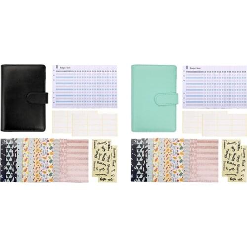 A6 Binder Budget Cash Envelopes, Budget Planner Organizer System for Budgeting and Saving Suitable for Any Occasion
