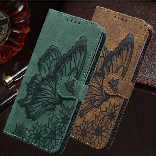 Butterfly Leather Wallet Case For Huawei Honor 10X 10 Lite 9S 8A 8S Y7A Y6P Y5P P Smart 2021 2020 2019 Y5 Y6 2019 DNN-LX9 Cover