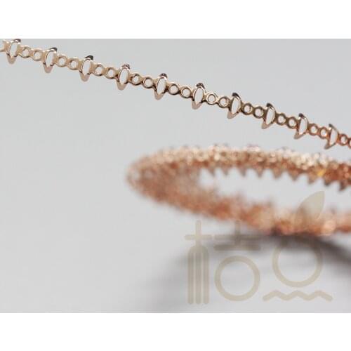 1 Meter Solid Brass Gallery Bezel Wire - 4.8mm