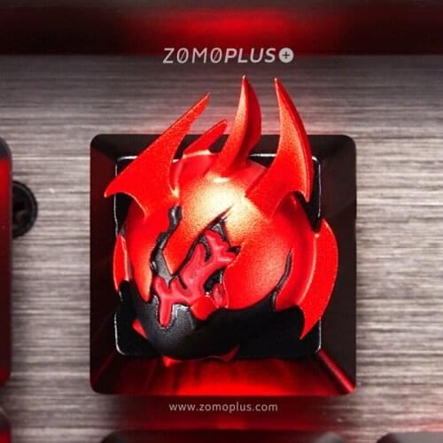 Mechanical keyboard keycap personality design Key cap DOTA2 series game theme key cap MX axis aluminum alloy keycaps