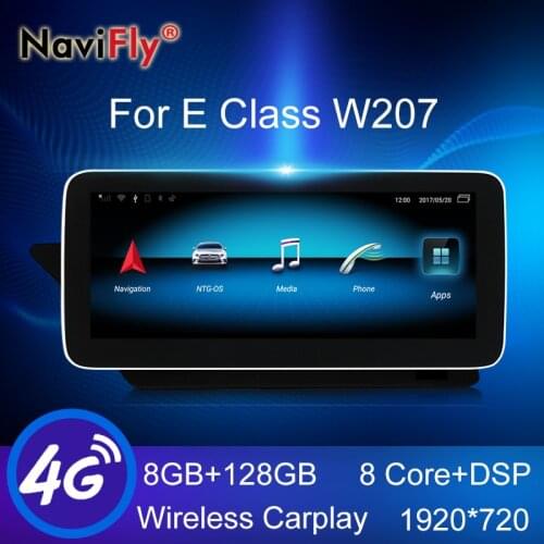 New 8GB+128GB Wireless Carplay Android All In One Car Intelligent System For Mercedes Benz E Class W207 C207 A207 Two-door Coupe