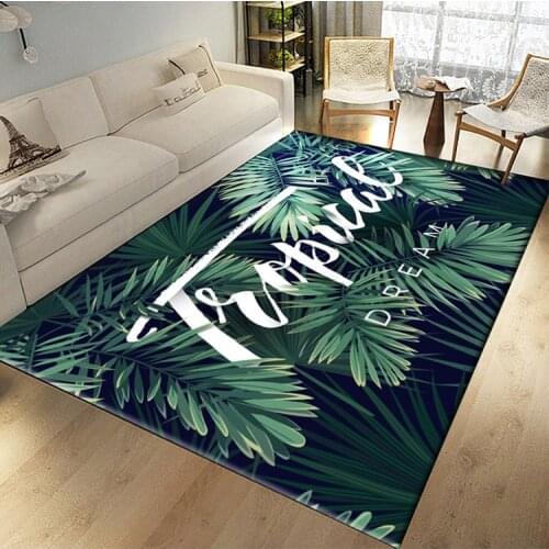 New Chinese landscape printing carpet modern living room carpet floor mat living room rug large