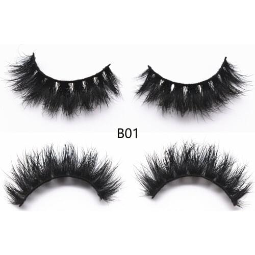 3D Mink Lashes Dramatic Mink Eye Lash Crisscross Full Strip Lashes Cruelty-free Mink Hair Thick False Eyelash Reusable Eyelashes