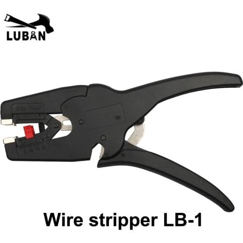 LB-1 Self-Adjusting insulation Wire Stripper range 0.03-10mm2 With High Quality wire stripping Cutter Flat Nose FS-D3