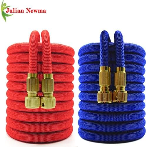 16-150FT Garden Hoses 1/2 Extensible Magic Watering Hose Fexible High Pressure Car Washing Hose Pipe Soft Garden Irrigation Tool