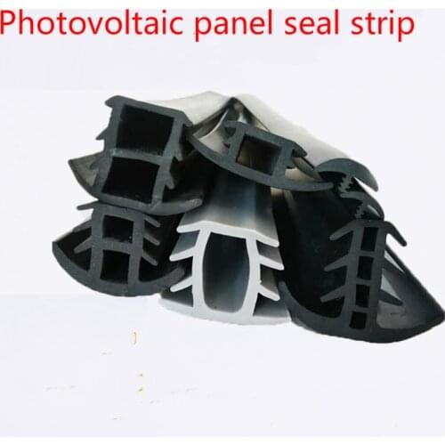 T-type Solar pv panel sealing strip waterproof strip rubber gap proof