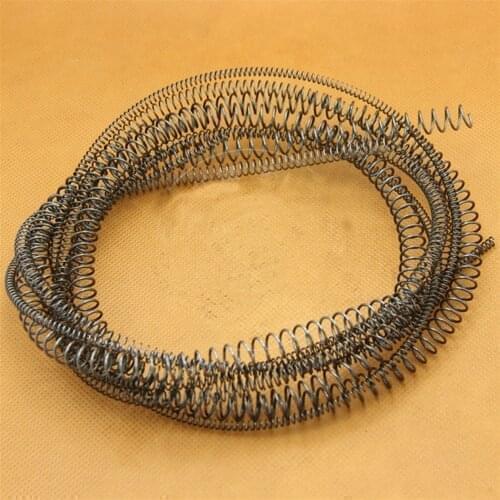 Thin Long Extension Spring, 2PCS Hot Sale Metal Compression Coil Spring, 1.5mm Wire Diameter*(8-17)mm Out Diameter*1000mm Length