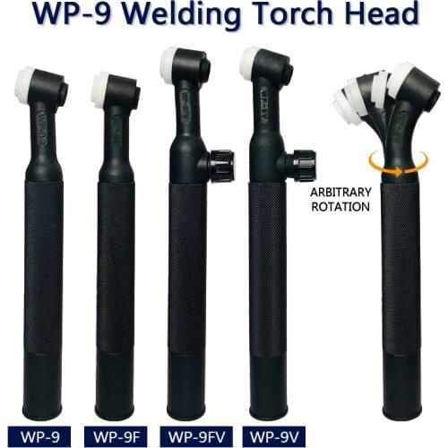 WP9 WP9F 9F 9V 9FV TIG Torch Body Air Cooled Head Rotatable 125 AMP