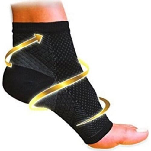 1 Pair Foot angel anti fatigue outerdoor men socks compression Breatheable foot sleeve Support Socks Men Brace Sock