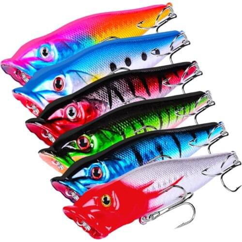 1Pcs High Quality Popper Fishing Lure 9.3cm 12.5g Floating Japan Hard Artificial Bait Crankbait Wobblers Carp Fishing Tackle