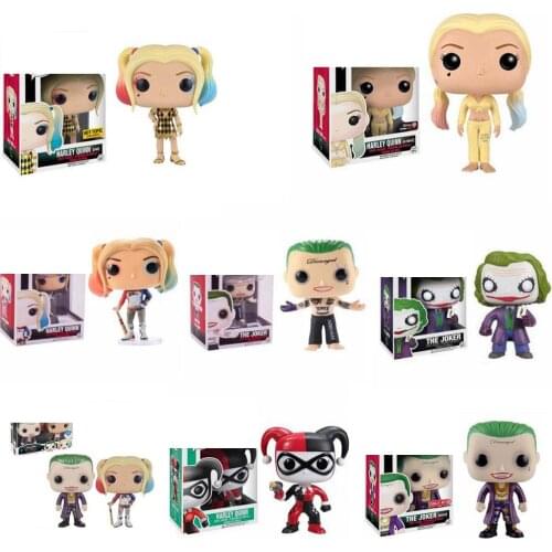 DC Comics Suicide Squad The Joker Vinyl Action Figures brinquedos Collected Model Toys for Children Birthday Gifts