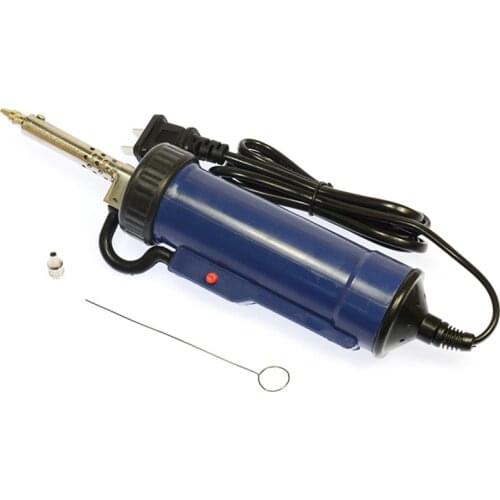 30W 220V 50Hz Electric Suction Tin Vacuum Desoldering Pump Solder Sucker Iron Gun Tin Suction Soldering Welding Tools
