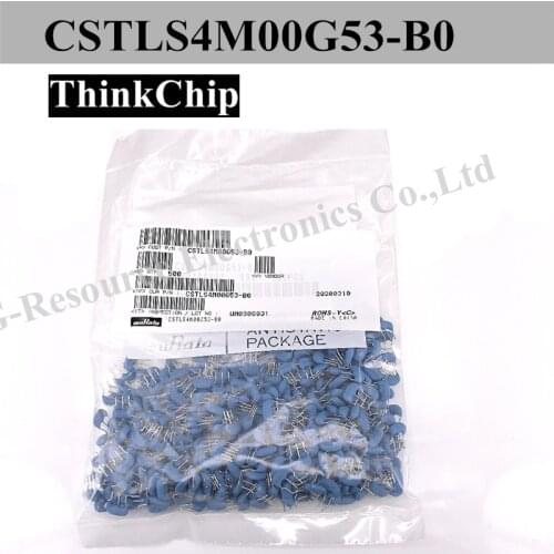 50pcs) Murata Ceramic Crystal CSTLS4M00G53-B0 4MHz CSTLS8M00G53-B0 8MHz 3pin