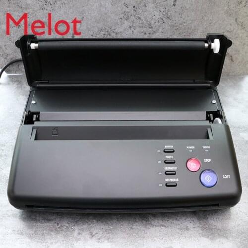 Tattoo Stencil Transfer Machine New Brand Tattoo Thermal Copier Black Printer Machine for A4 Size Transfer Paper TC203