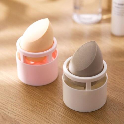 Beauty Makeup Sponge Organizer Stand Drying Holder Rack Display Cosmetic Puff Holder For Foundation Concealer Baking Powder