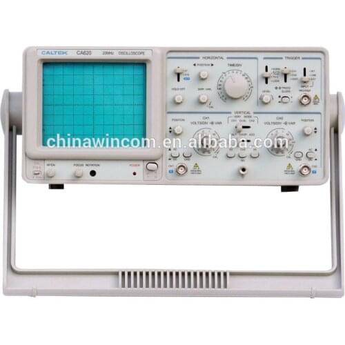 Laboratory dual channel oscilloscope