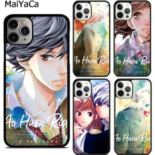 MaiYaCa Ao Haru Ride Anime Phone Case Cover For iPhone 5 SE 2020 6 6s 7 8 plus X XR XS 11 12 pro max Samsung S8 S9 S10 shell