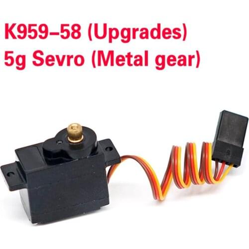 Metal Gear Servo K989-58 K969 K979 K989 K999 1:28 WL Toys Truck RC Spare Parts
