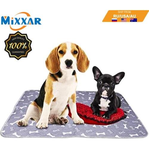 Z20 Reusable Dog Diaper Mat Waterproof Absorbent Pet Pee Pads Washable Puppy Urine Pads Dog Training Pads Seat Cover Dropship