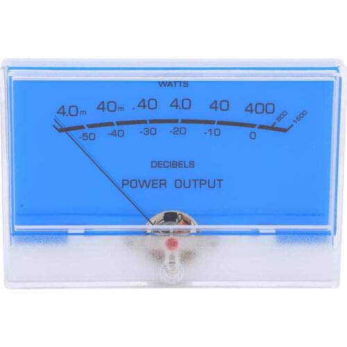 Power monitor TN-105-S0518 High Accuracy DB Level Header Audio Power Amplifier VU Meter with Backlight power meter