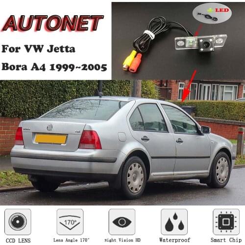 AUTONET HD Night Vision Rear View camera For Volkswagen VW Jetta MK4 / Bora A4 1999~2005 Backup Camera/license plate camera
