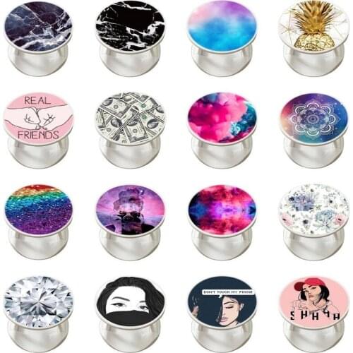 Finger Holder Stylish Pattern Smartphone Holder Finger Grip Holder Phones Holder