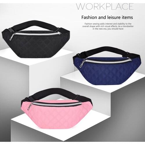 Men Waist Bag pack Purse Casual Large Phone Belt Bag Pouch Women Canvas Travel Phone Bag Fanny Banana Bag Hip 1 Pockets